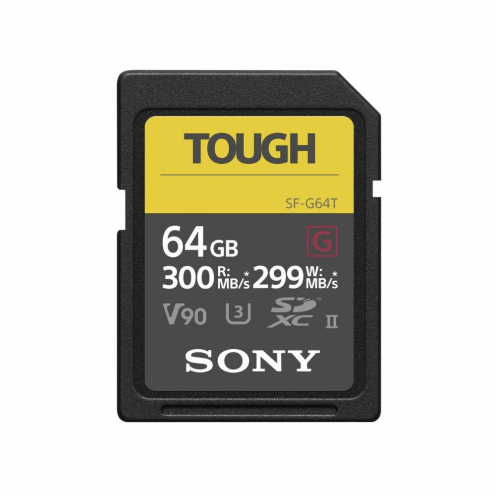 Sony 64GB SDXC Tough UHS-II Memory Card Sony 64GB SDXC Tough UHS-II Memory Card